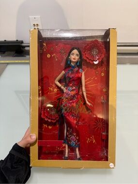 Barbie Signature Lunar New Year 2021 Doll Cheongsam Dress NRFB GTJ92